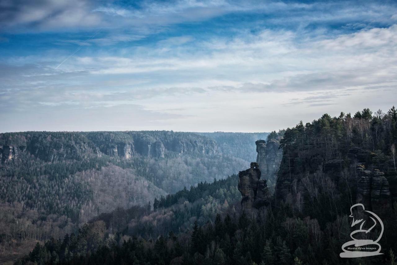U Kosti - Bohemian Switzerland Apartamento Decin Exterior foto